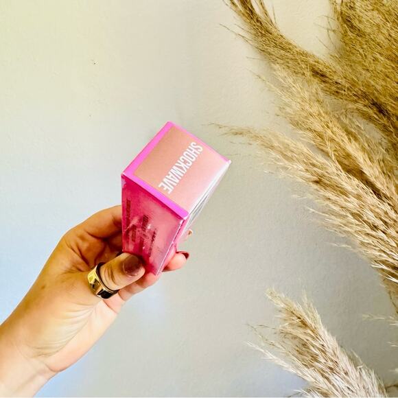 NEW JEFFREE STAR The Gloss Lip Color Shockwave Pink Bronze Light Tint Glitter - Picture 7 of 10